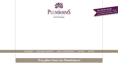 Desktop Screenshot of plumbohms.de